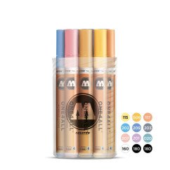 Akrilinis žymeklis ONE4ALL 227HS 4 mm Pastel Kit x 12 vnt