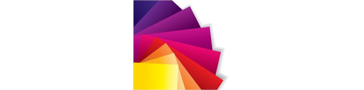 Spalvotas popierius.