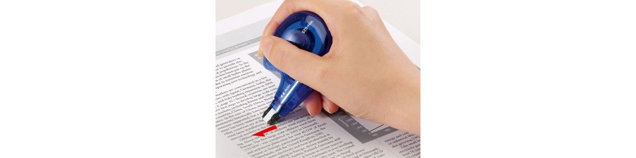 Juostiniai korektoriai